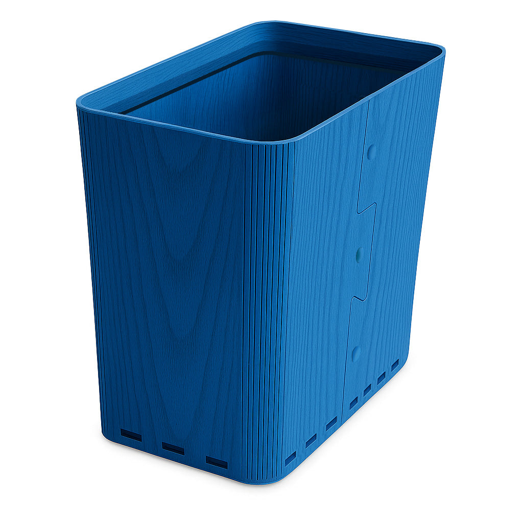Slim Recycling Bin - Paper Waste Basket and Container