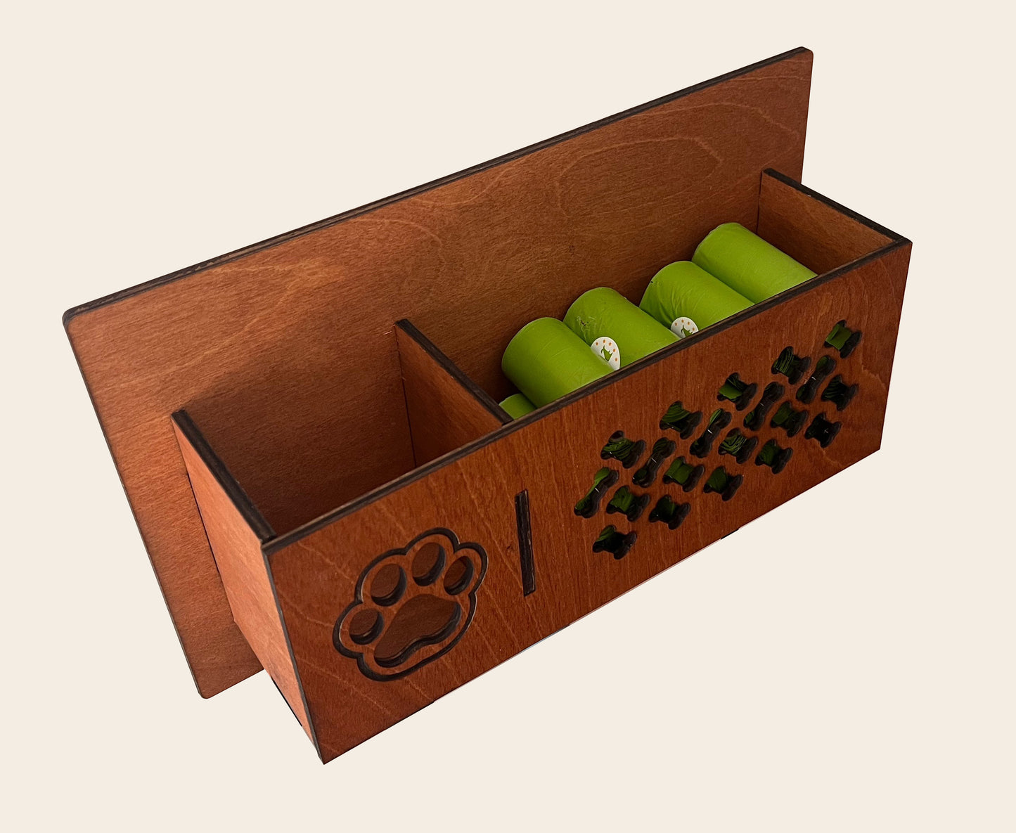 Dog Leash Organizer and Holder for Wall