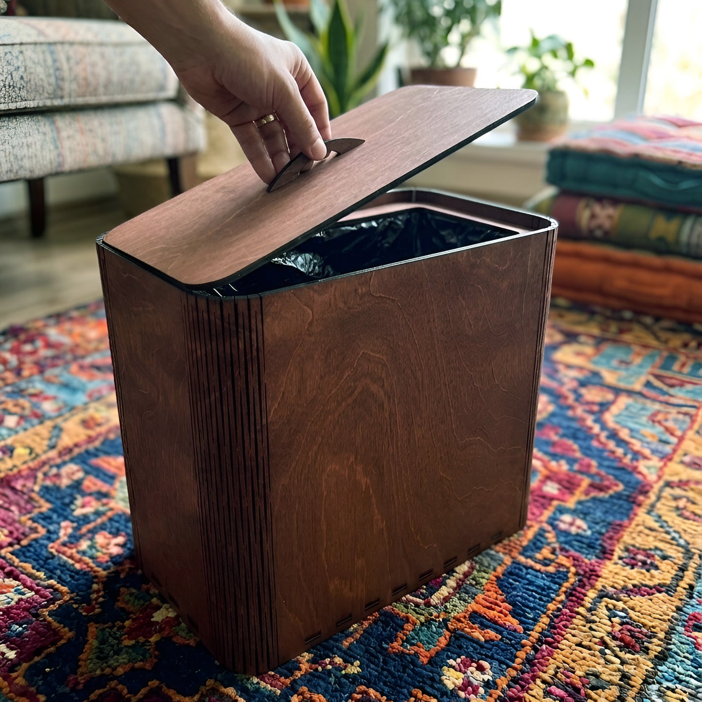 Lid for Slim Trash Cans