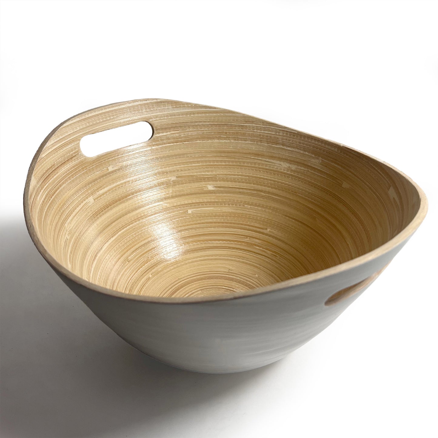 Bamboo Popcorn and Snack Bowl