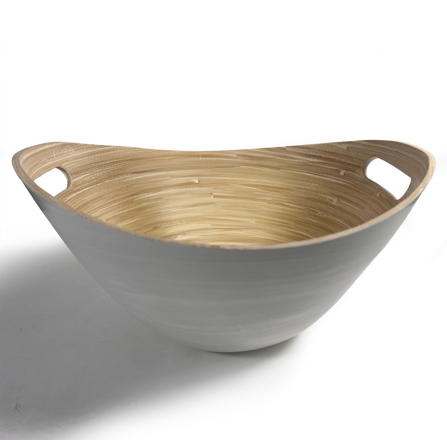 Bamboo Popcorn and Snack Bowl