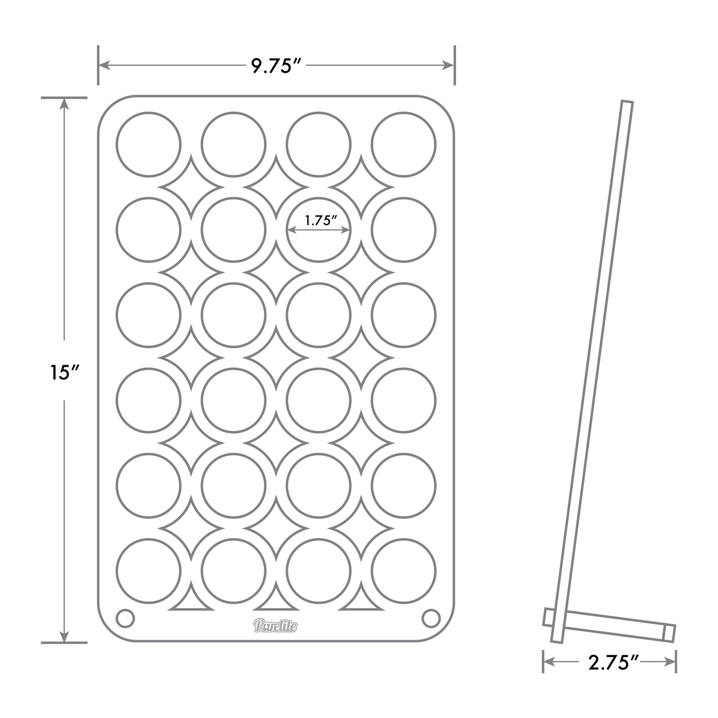 Kcup Compatible Pod Holder and Coffee Station Organizer