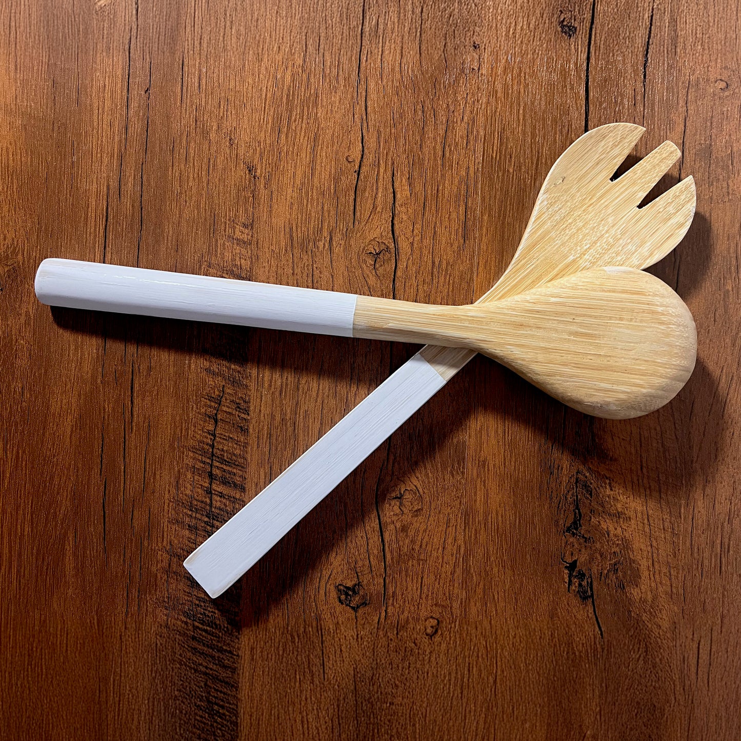 Farmhouse Style Salad Servers