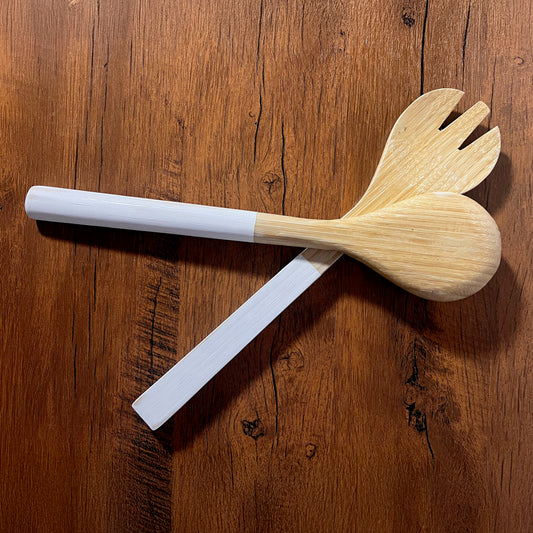 Farmhouse Style Salad Servers
